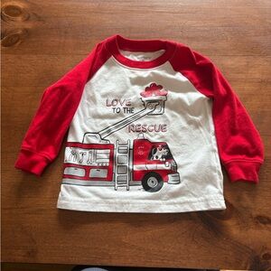 🩷 6 for $20 🩷 Carter's Red and White Baby Top